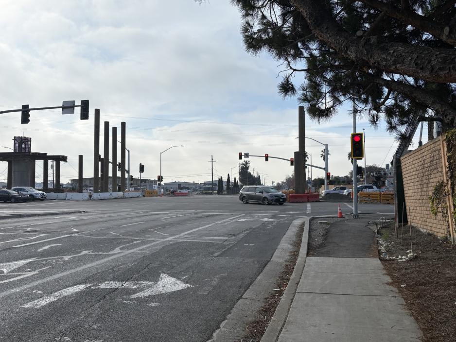 westbound Ocala Avenue at Capitol Expressway in San Jose