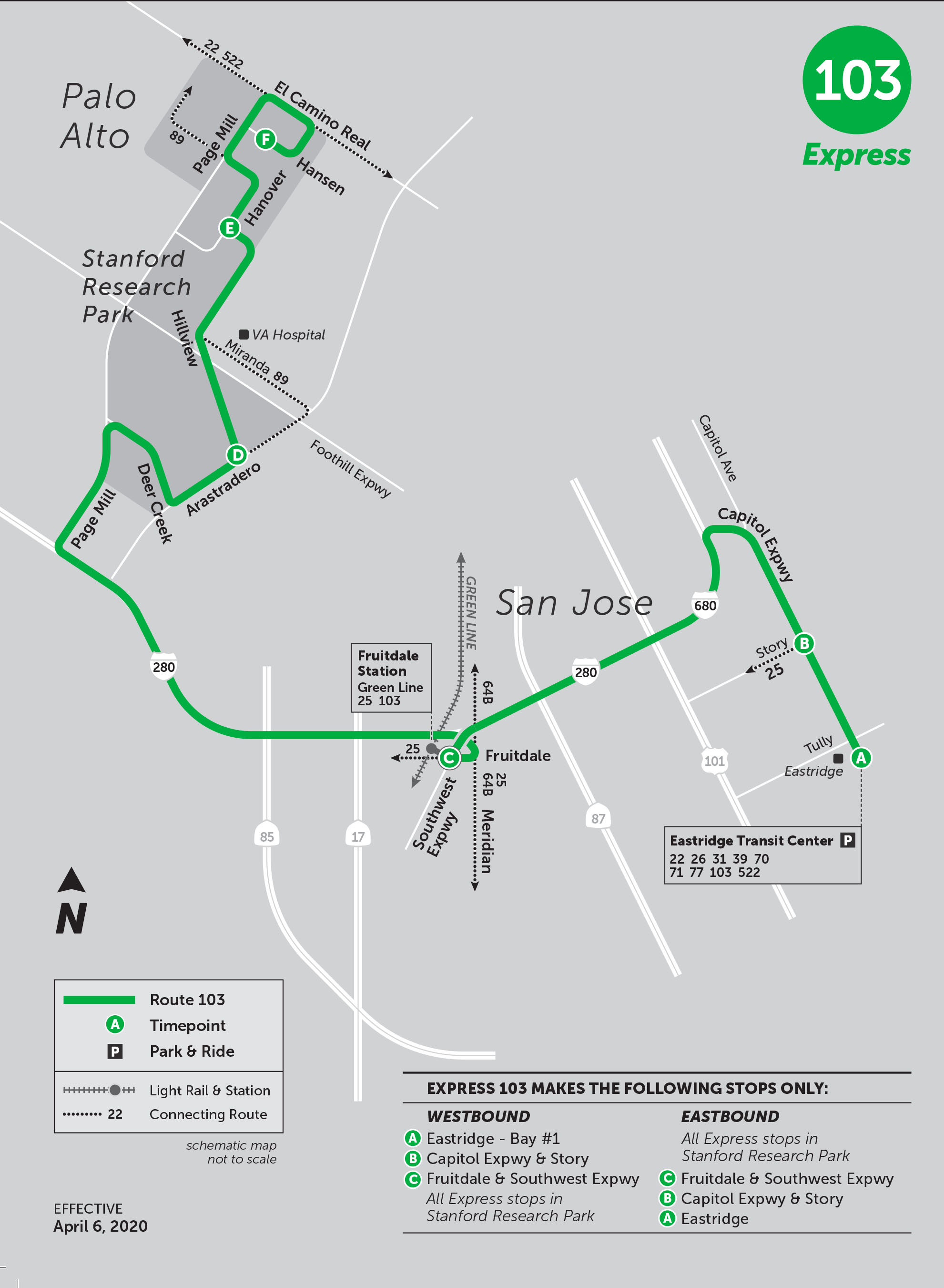 Eastridge Stanford Research Park VTA eastridge-stanford-research-park-vta