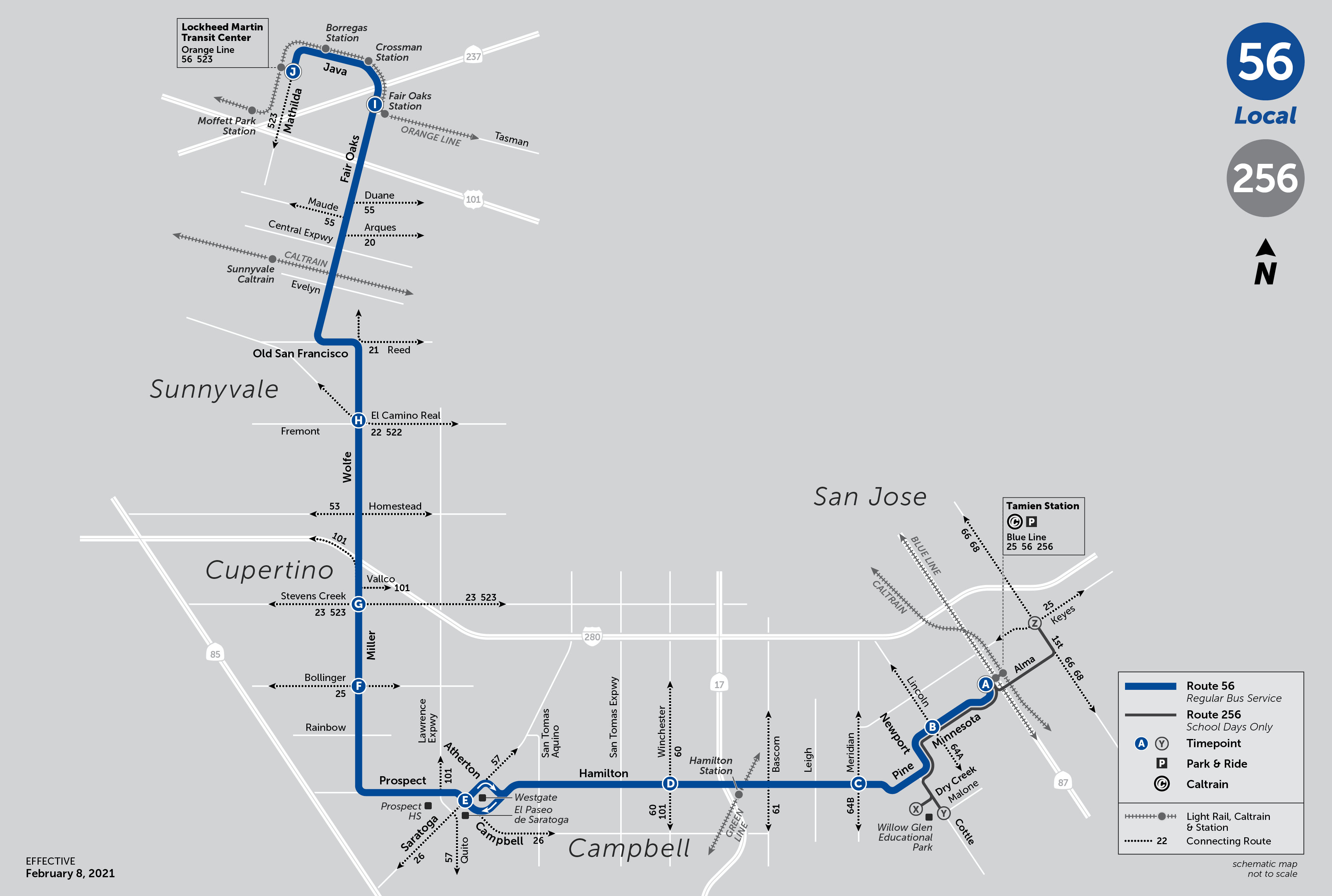 Vta Light Rail Schedule Orange Line - wvvogkq