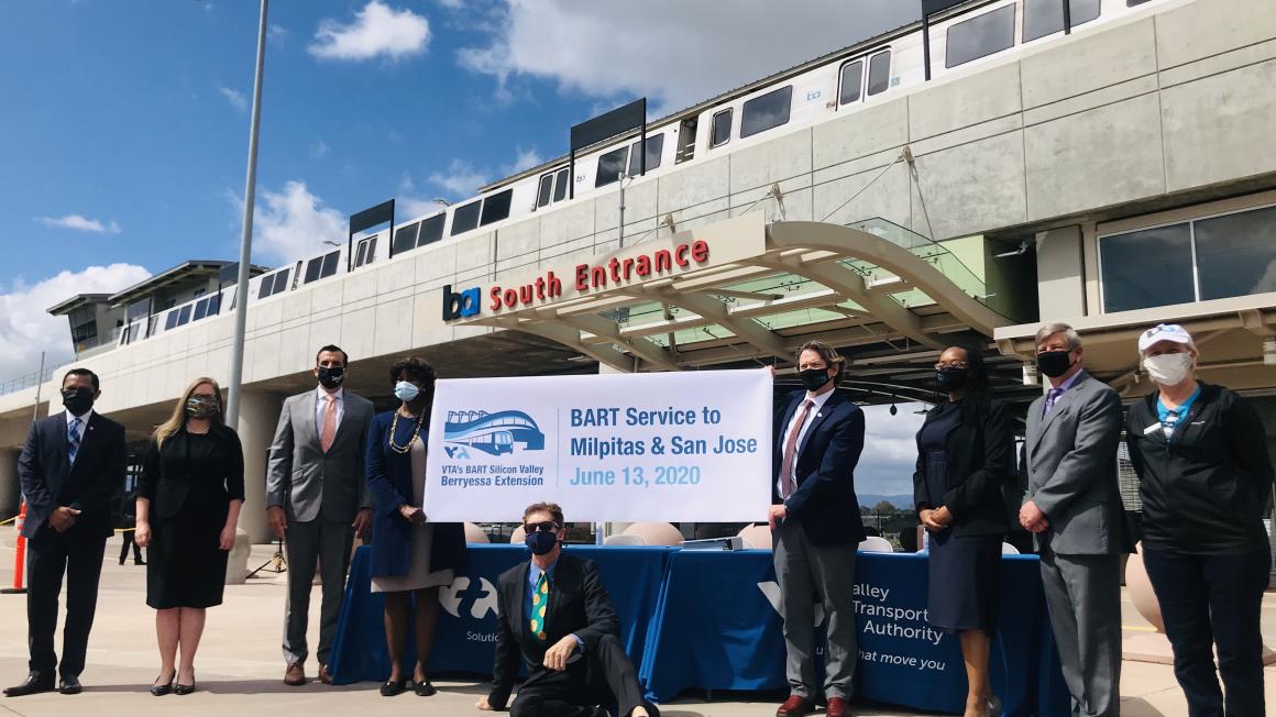 BART to San Jose opens June 13, 2020!