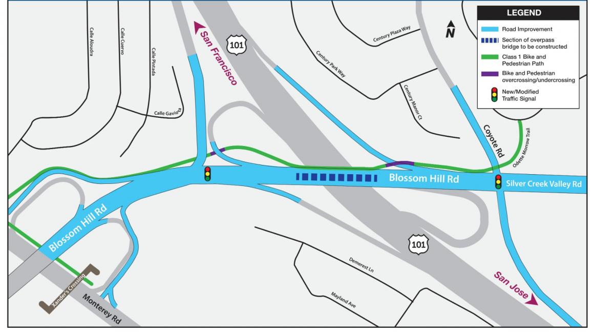 map of interchange