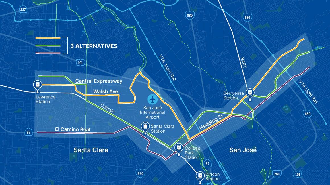 Bicycle Study Map