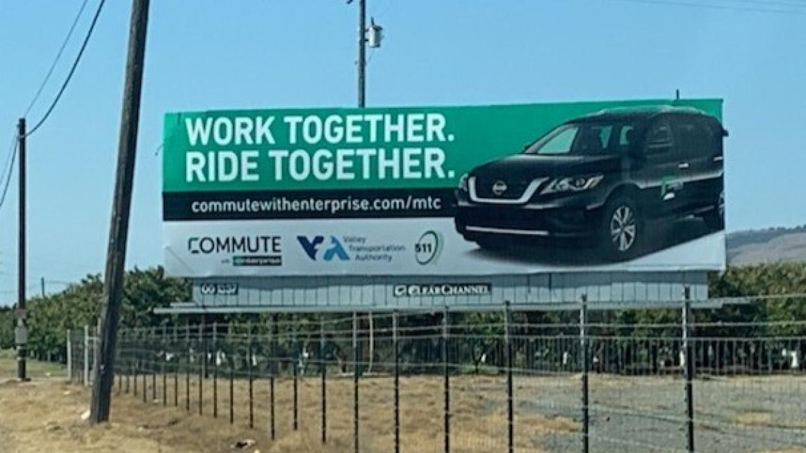 vanpool billboard