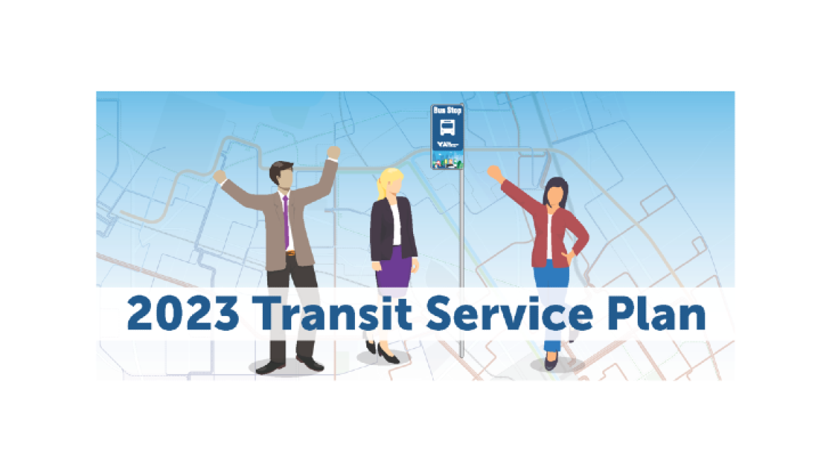 2023 Transit Service Plan banner