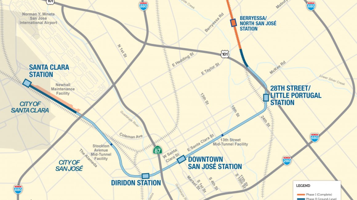 BART phase two map