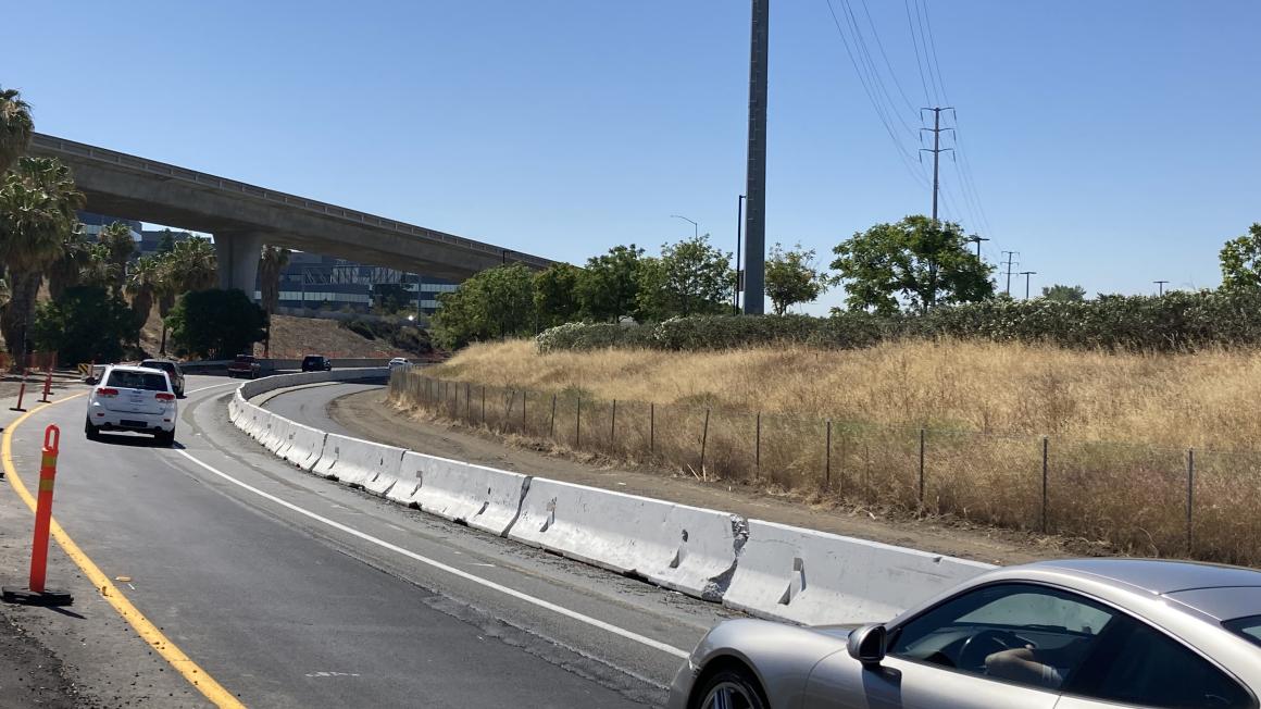 on ramp to highway 101