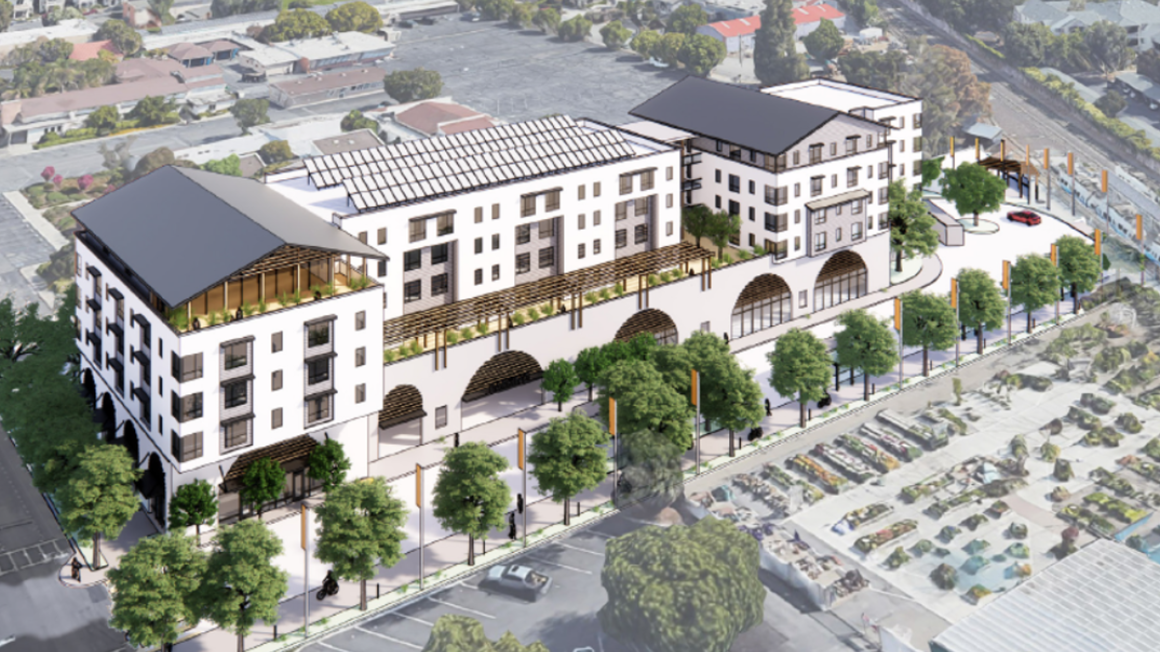 transit oriented development rendering