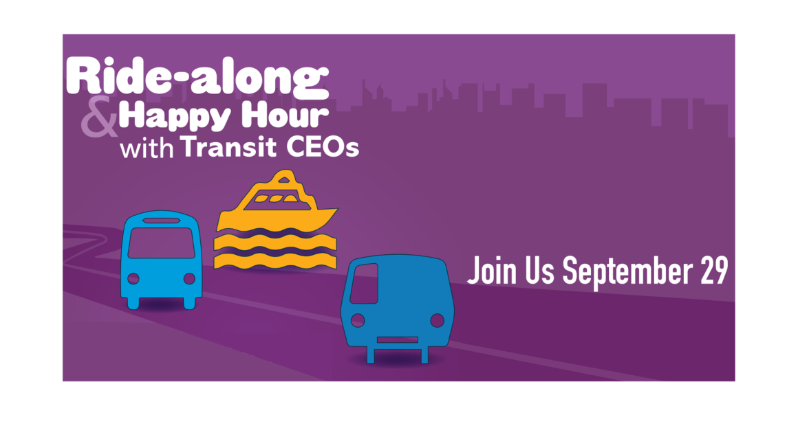 Ride along with Transit CEOs on September 29