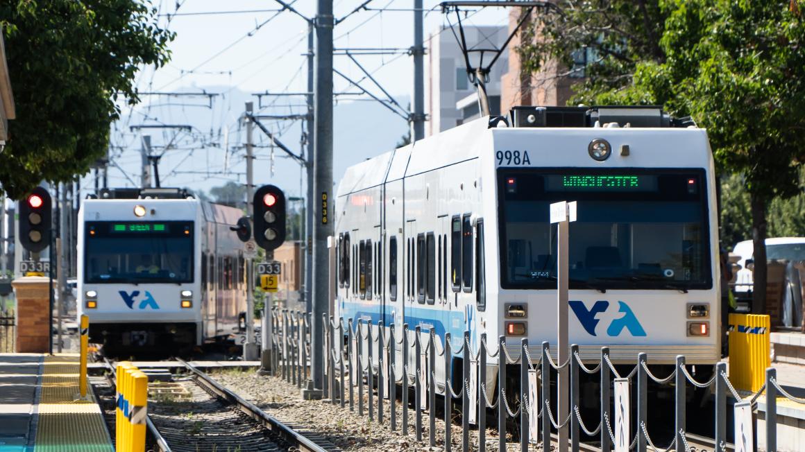 VTA Light Rail Trains