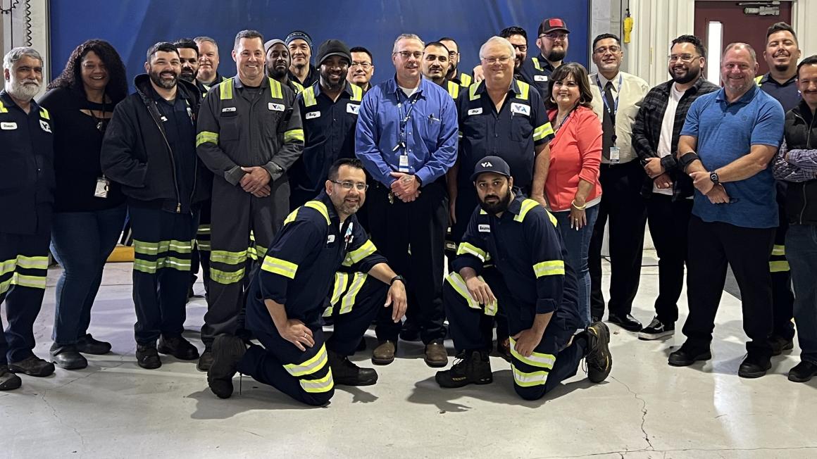 group of employees from North Yard