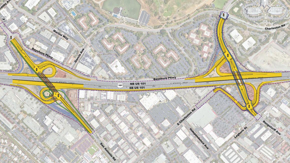Highway 101 Map