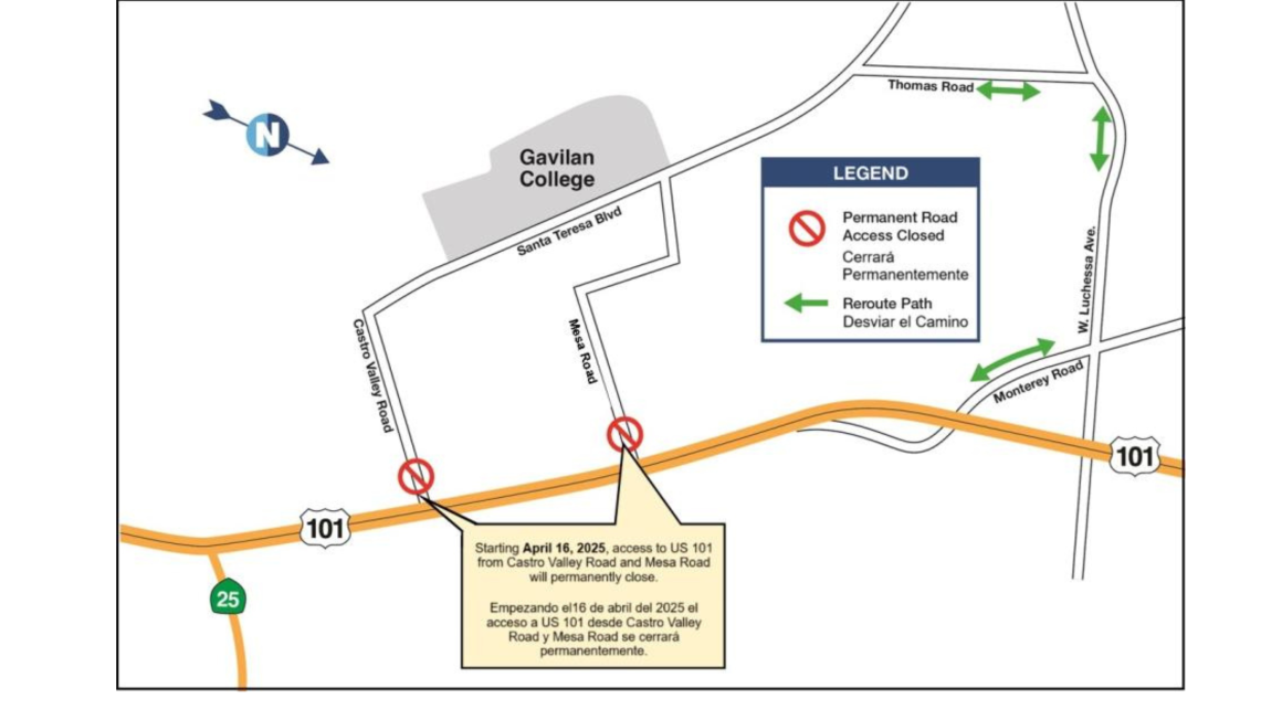 101 closure