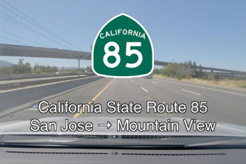 Highway 85 sign