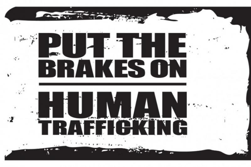 Put the brakes on human trafficking