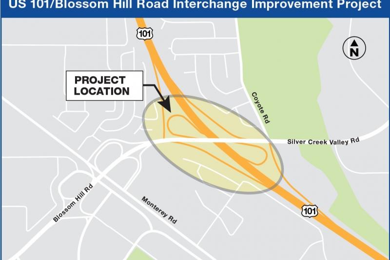 US 101/Blossom Hill Road Interchange Improvement Project