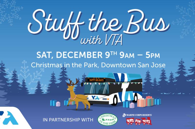VTA Stuff the Bus December 9, 2023