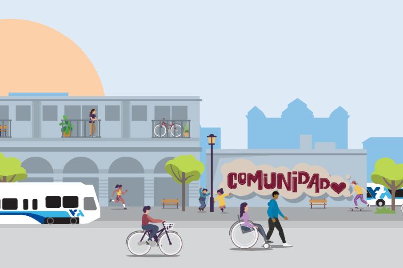 Transit Oriented Communities graphic 