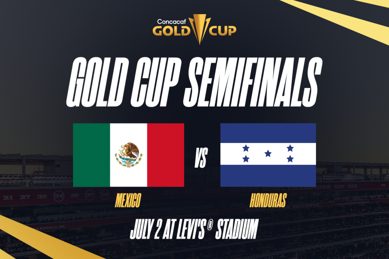 Concacaf Gold Cup Semifinals Mexico Versus Honduras July 2
