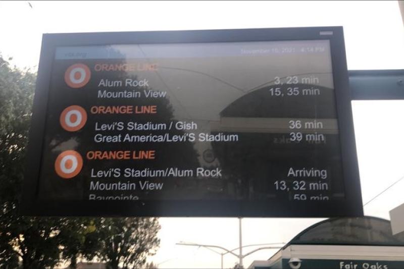 Passenger information monitor
