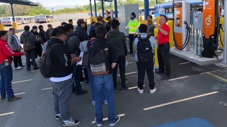 Independence High School students visit VTA