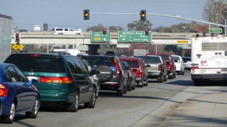 traffic on mathilda ave