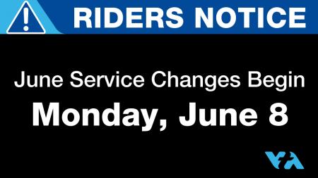 June 2020 Service Changes