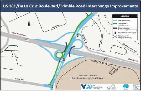 101 De la Cruz Trimble map