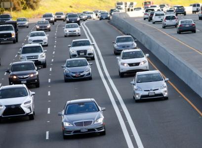 cars in express lanes