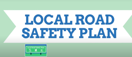 local road safety plan graphic