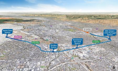 BART Phase II alignment Map 