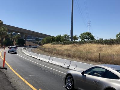 on ramp to highway 101