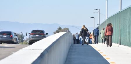 Blossom Hill Pedestrian Bridge