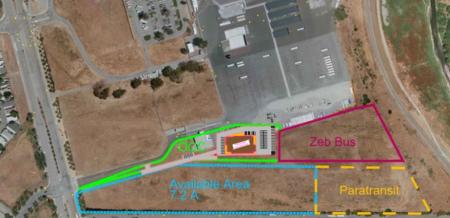 aerial map of cerone bus yard