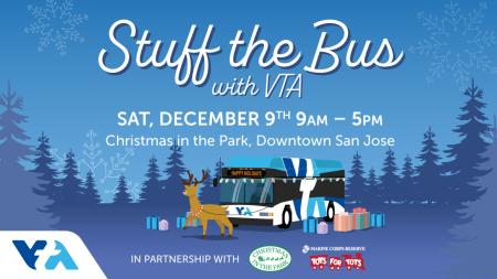 VTA Stuff the Bus December 9, 2023