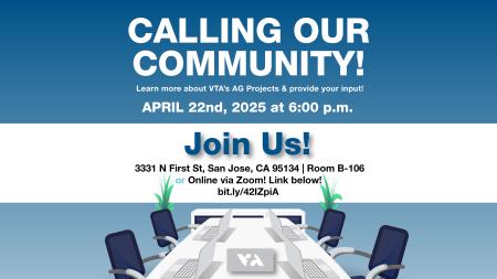 Learn More About VTA's AG Projects & Provide Your Input