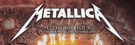 Metallica concert graphic