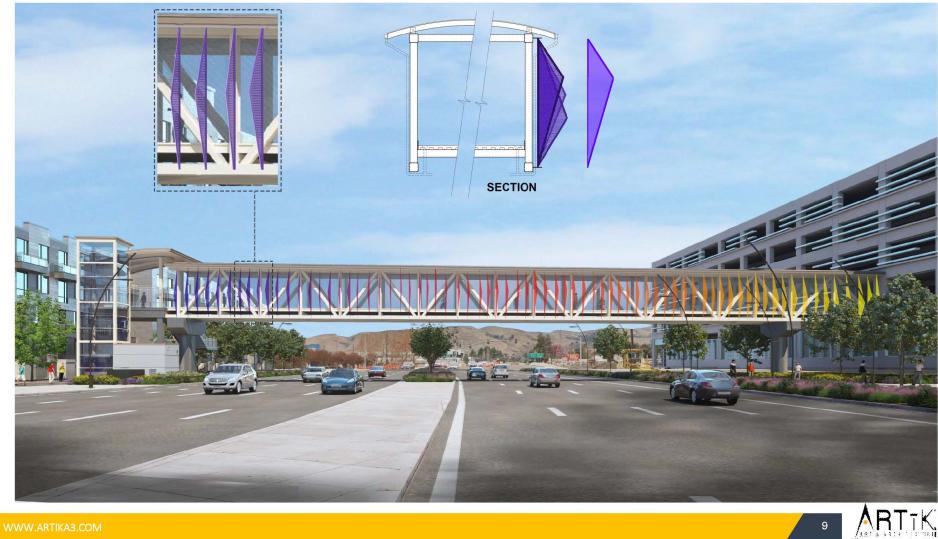 Montague Expressway Pedestrian Overcrossing | VTA