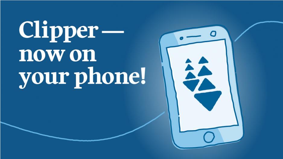 Clipper now on your mobile device