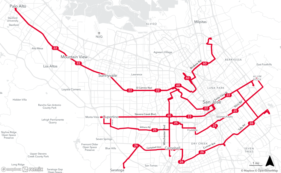 VTA Recovers Nearly Half of Pre-Pandemic Weekday Ridership | VTA