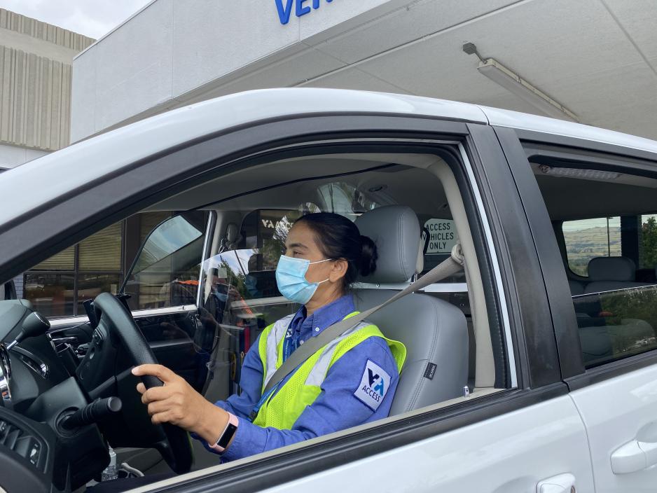 VTA's paratransit driver