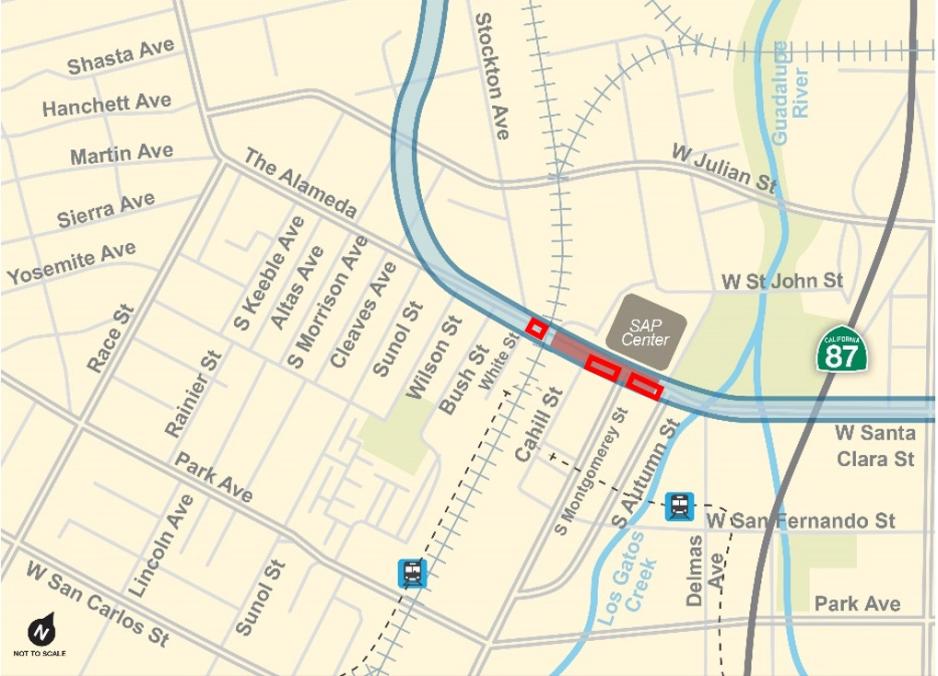 Map of Diridon Soil Sampling