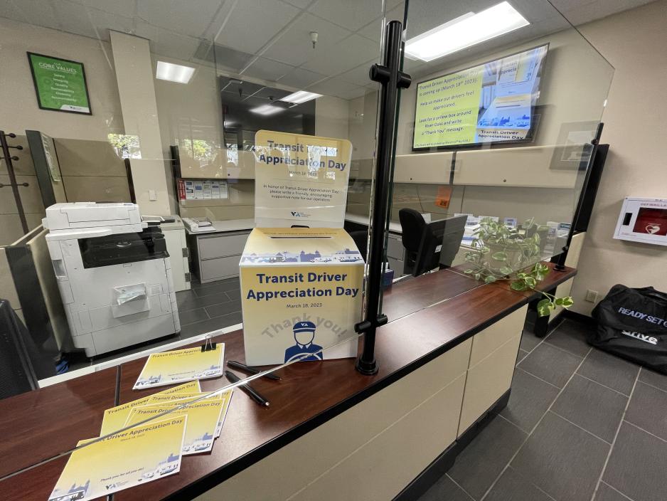 transit driver day box at river oaks