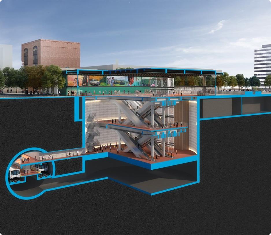 Downtown Tunnel Render