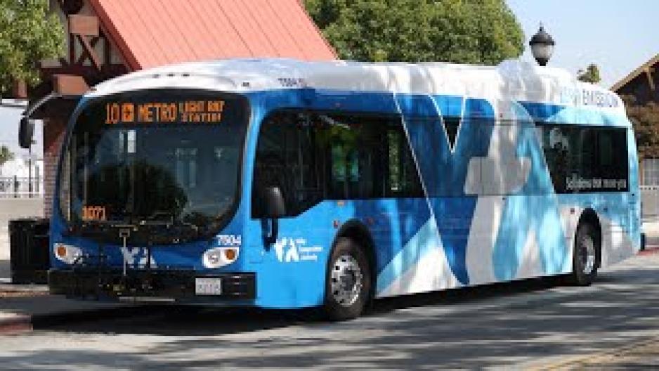 VTA Electric Bus