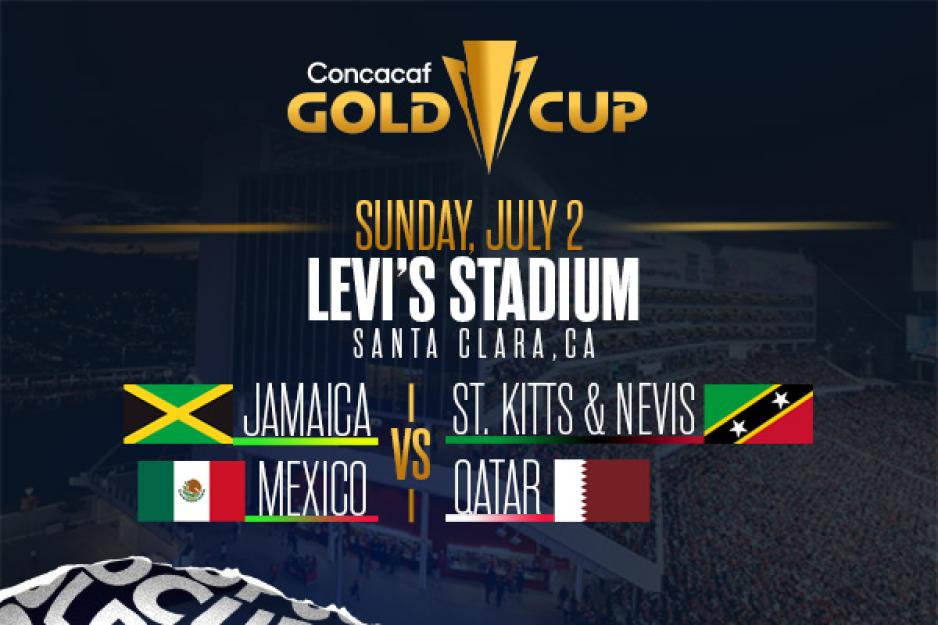 CONCACAF Gold Cup at Levi's Stadium on Sunday, July 2, 2023