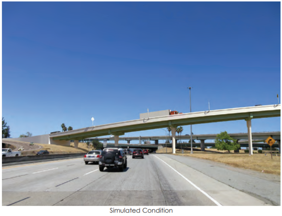 overpass across highway 280