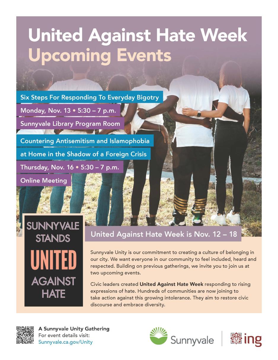 united Against Hate Week events