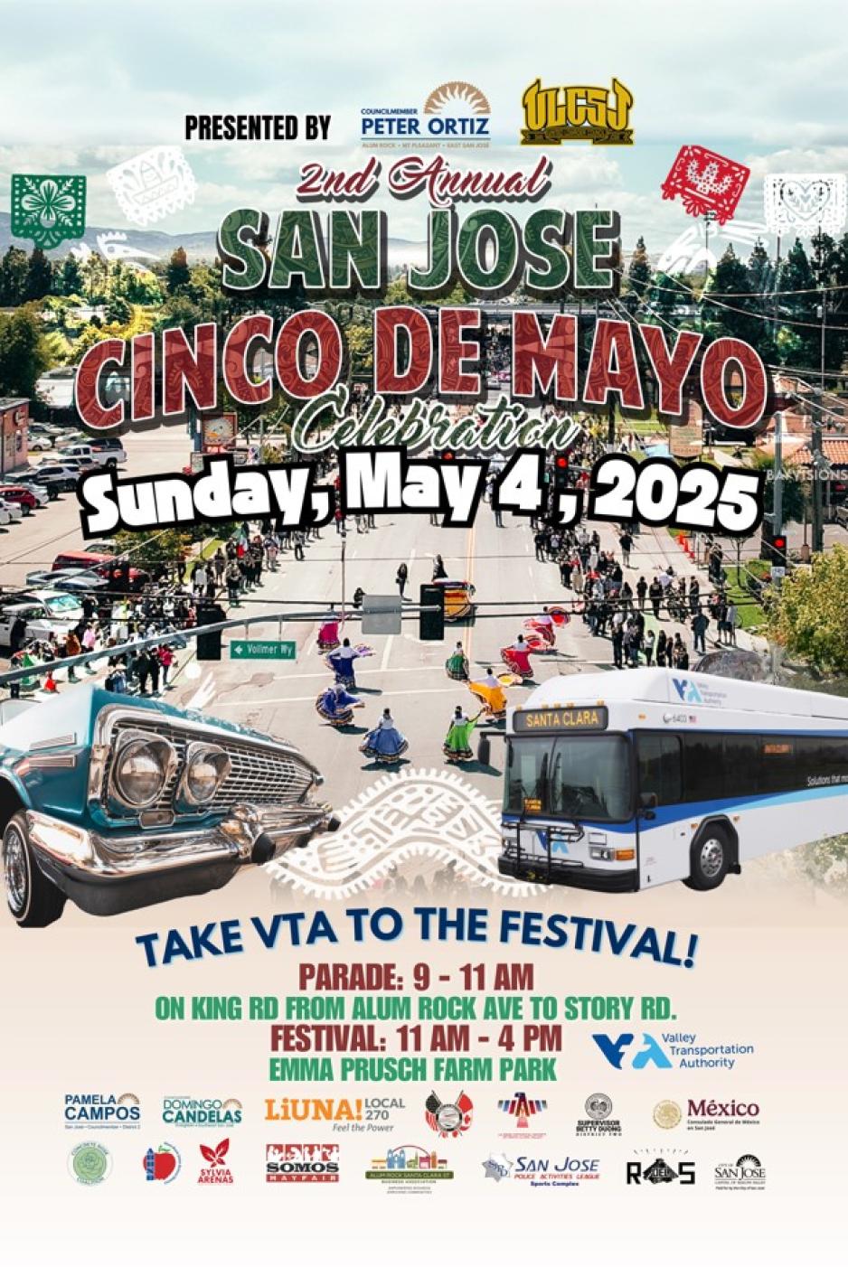 Cinco De Mayo Parade Flyer