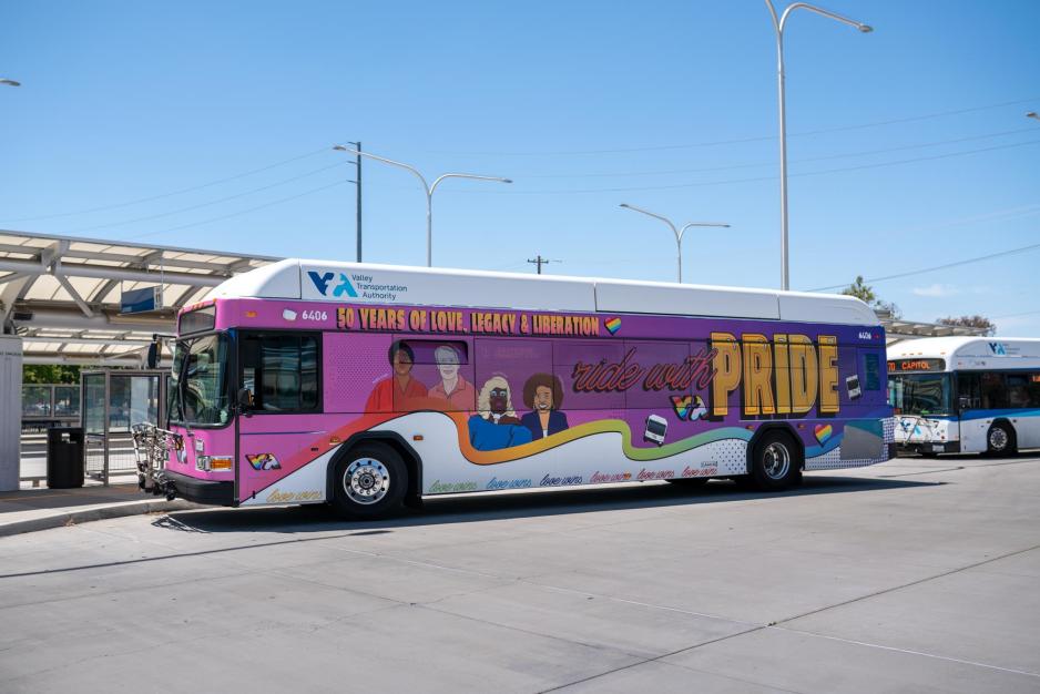 VTA Pride Bus 