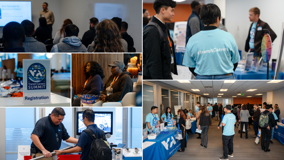 VTA Transit Careers Summit Collage